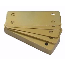 Verrou à bouton sans vis bronze ø23 mm / 45 mm-Abus