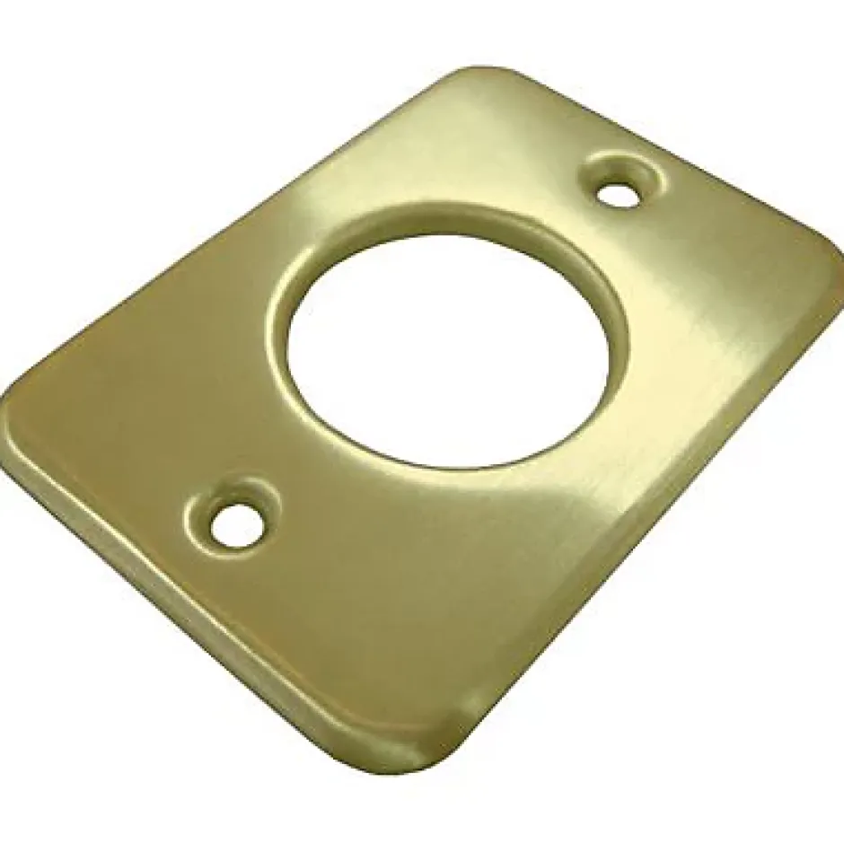 Verrou à bouton sans vis bronze ø23 mm / 45 mm-Abus