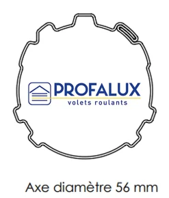 VERROU 3 ELEMENTS POUR AXE DE 56 + VIS^Profalux Sale