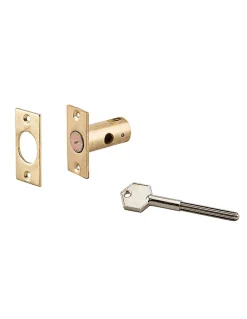 Verrou à larder, clé entraîneur pour fenêtre bois --Thirard Best