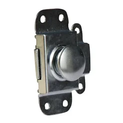 Verrou automatique 35 mm acier zingué-Diall New