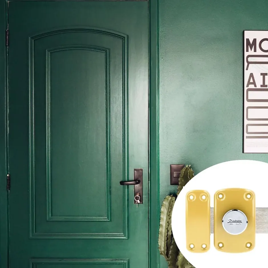 Verrou Cyclop à bouton cylindre ø23 x l. 45 mm, 3 clés^Vachette New