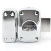 Verrou de porte haute sécurité à bouton 45 mm Mystere chromé THIRARD-Autres Outlet