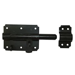 Verrou porte cadenas noir ø14 mm-Afbat New
