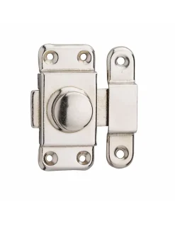 Verrou pour porte d'ameublement, 25mm, acier zingué -^Thirard Outlet