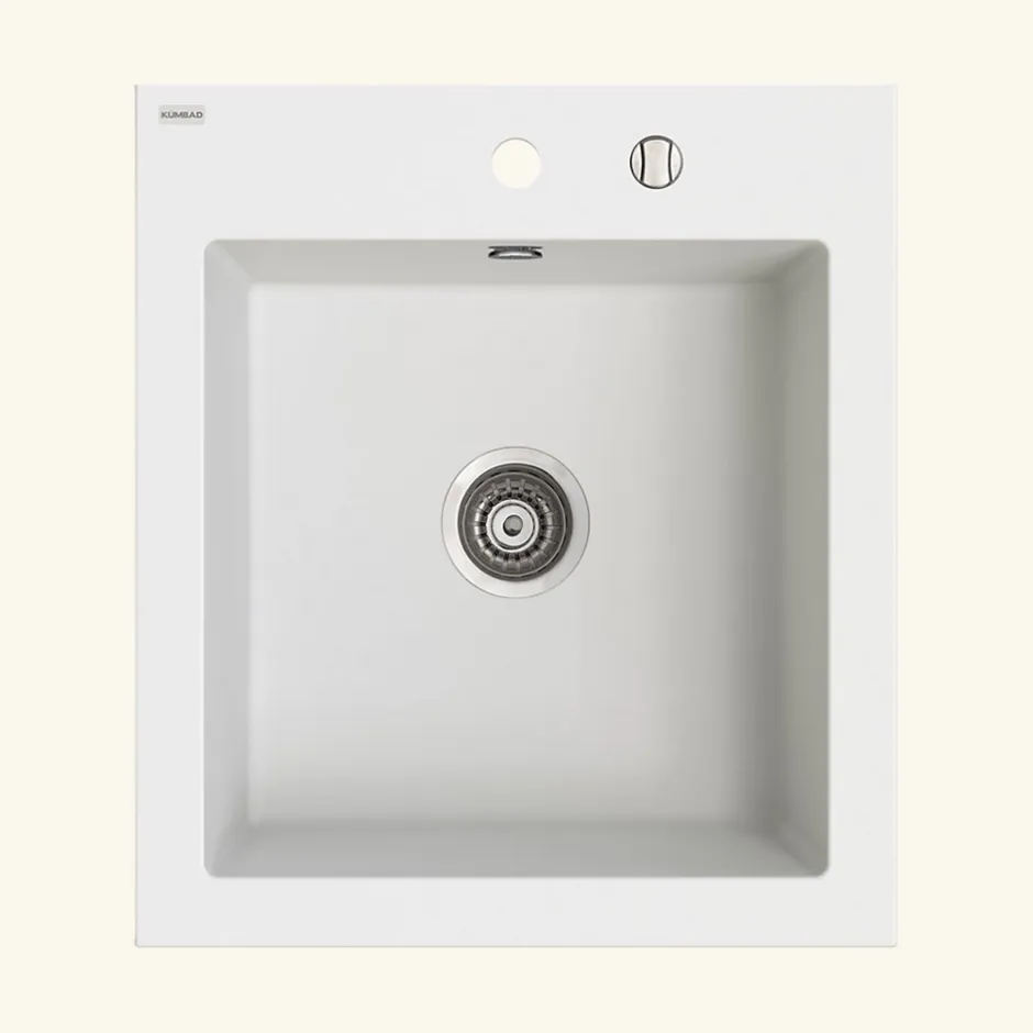 Vidage automatique gain de place 1 bac CUIPD013 pour évier granit - Siphon gain de place^Cuisissimo Online