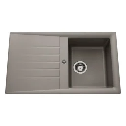 Vidage manuel 1 bac CUIPD366 pour évier Emeraude - Siphon gain de place-Cuisissimo Discount