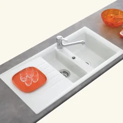 Vidage manuel 2 bacs CUIPD129 - Siphon gain de place^Cuisissimo Hot