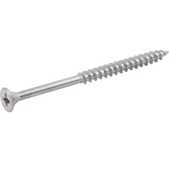 Vis à bois en acier inoxydable A2 pozidriv 6x100 mm - 20 pièces-Diall New