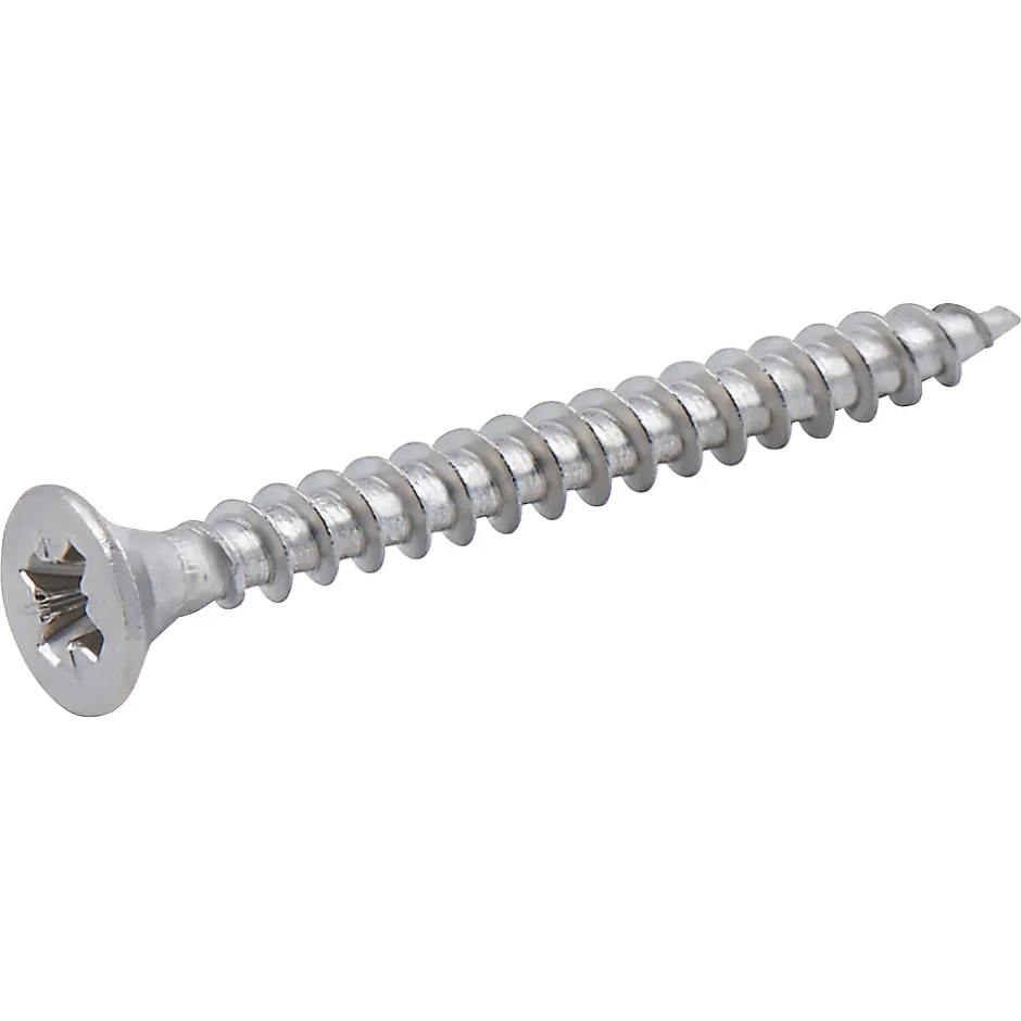 Vis à bois en acier inoxydable A2 pozidriv 4x40 mm - 500 pièces^Diall Hot