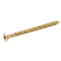 Vis à bois Premium torx zinguée jaune 3.5x50 mm - 100 pièces-TurboDrive Hot