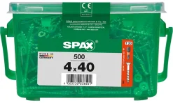 Vis à bois Wirox Spax torx A9J 4x40mm - 500 pièces^Spax France Sale