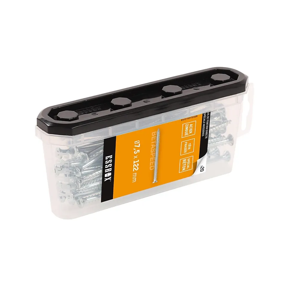 Vis à béton Betaspeed 7.5 x 122 mm-Scell-It Discount