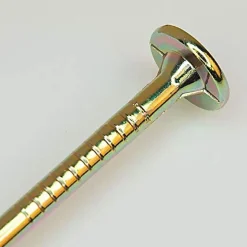 Vis de construction en bois à tête disque, zinguée jaune, 5 x 50 mm 200 pcs-Domax Best