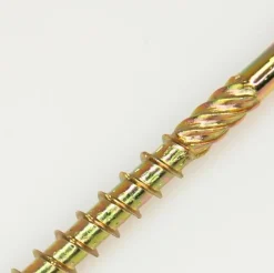 Vis de construction en bois à tête fraisée, zinguée jaune Senkkopfschrauben Holzbauschrauben gelb 4 x 30 mm 200 St.-Domax Sale