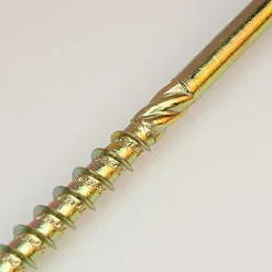 Vis de construction en bois à tête disque, zinguée jaune, 5 x 40 mm 200 pcs^Domax Hot