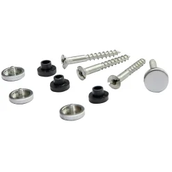 Vis fendue tête plate pour miroir , lot de 4^Diall Best