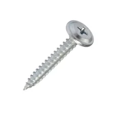 Vis pour tôle WPC tête bombée zinguées 4,2 x 40 mm 400 pcs^Klimas Outlet