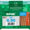Vis terrasse tête cylindrique torx Spax 5x50mm - 230 pièces^Spax France Sale