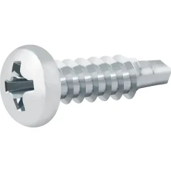Vis zinguée autoperceuses à tête cylindrique, 4,2x16 mm - 100 pièces-Diall Sale
