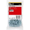 Vis zinguée autoperceuses à tête à collerette, 4,2x32 mm - 100 pièces^Diall New