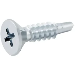 Vis zinguée autoperceuses fraisées, 4,2x19 mm - 100 pièces-Diall Hot