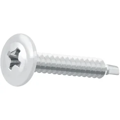 Vis zinguée autoperceuses à tête à collerette, 4,2x25 mm - 100 pièces-Diall Sale