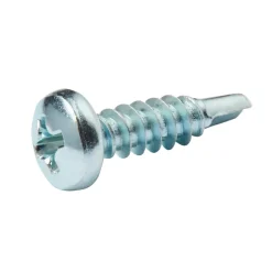 Vis zinguée autoperceuses à tête cylindrique, 4,2x16 mm - 25 pièces^Diall Best