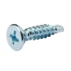 Vis zinguée autoperceuses fraisées, 4,2x19 mm - 25 pièces^Diall Best