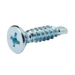 Vis zinguée autoperceuses fraisées, 4,2x19 mm - 25 pièces^Diall Best