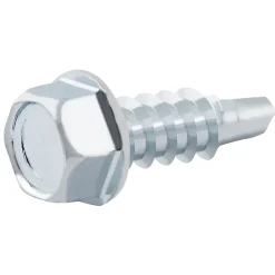 Vis zinguée autoperceuses à tête hexagonale, 4,2x16 mm - 100 pièces^Diall
