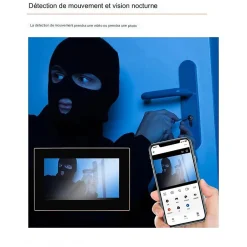 Visiophone connecté wifi avec écran tactile-Automatisme Passion Sale