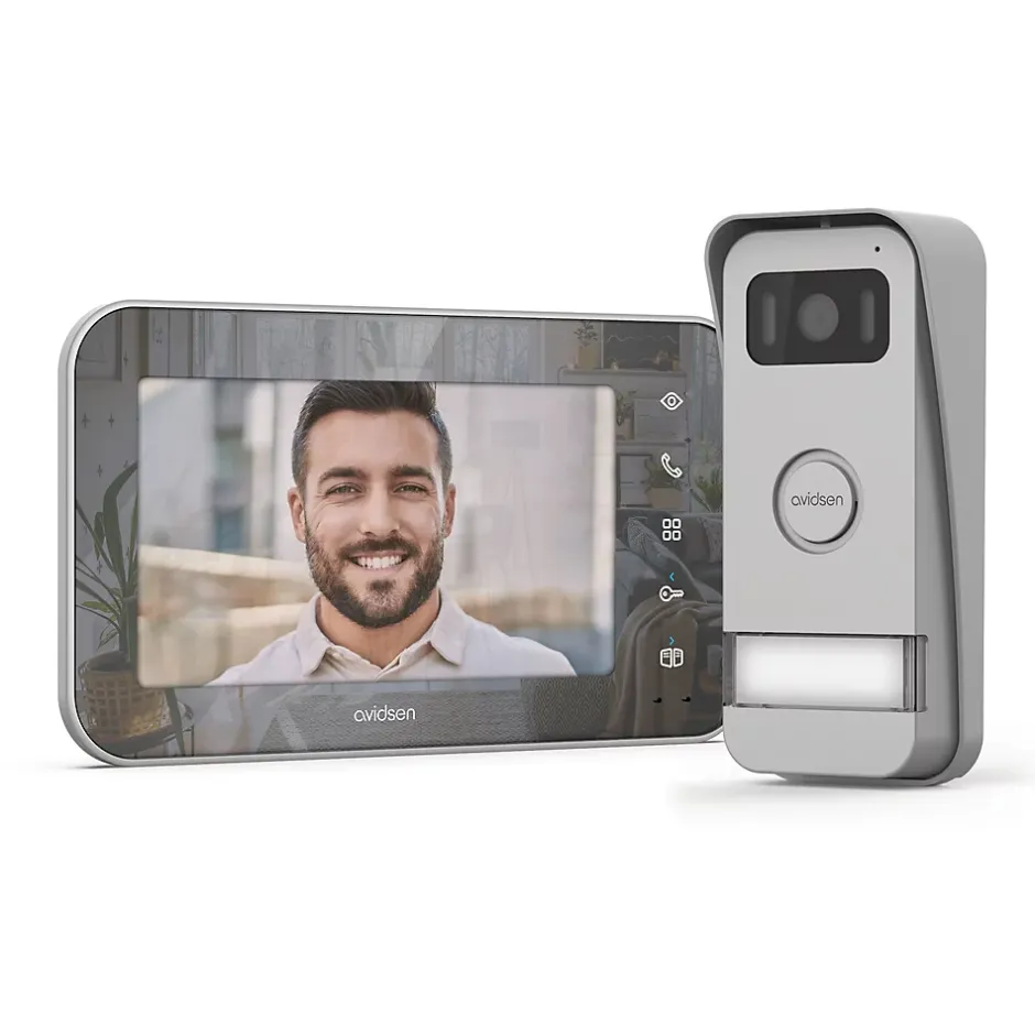 Visiophone couleur filaire effet miroir Maya^Avidsen Discount