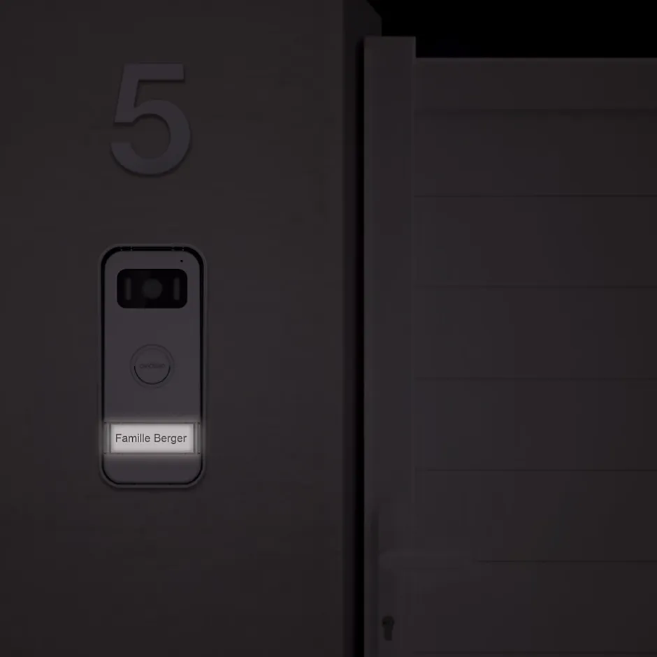 Visiophone couleur filaire effet miroir Maya^Avidsen Discount