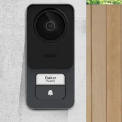 Visiophone filaire et connecté Image qualité 3K WelcomeEye Connect 3 avec transformateur^Philips Outlet