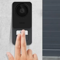 Visiophone filaire et connecté Image qualité 3K WelcomeEye Connect 3 avec transformateur^Philips Outlet