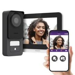 Visiophone filaire et connecté Image qualité 3K WelcomeEye Connect 3 avec transformateur^Philips Outlet