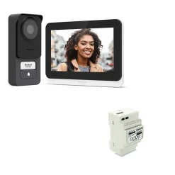 Visiophone filaire et connecté Image qualité 3K WelcomeEye Connect 3 avec transformateur^Philips Outlet