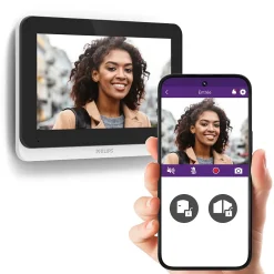 Visiophone WelcomeEye Connect 3 + moniteur supplémentaire Connect 3^Philips Hot