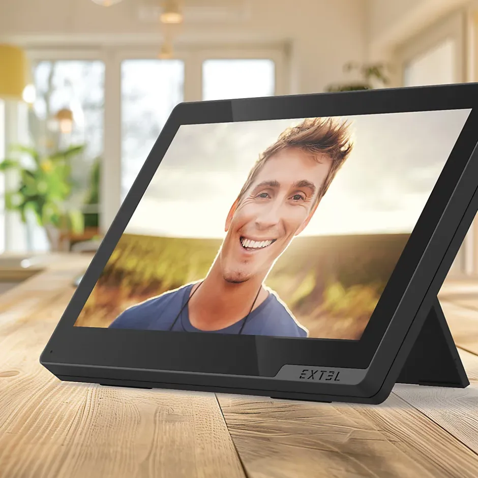 Visiophone sans fil connecté avec accès par empreinte digitale Wave 3-Extel New