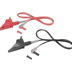 MSL-507 Cordon de mesure 4 mm avec pince crocodile 1 m, 10 A, CAT III 1000 V CAT IV 600 V^Voltcraft New