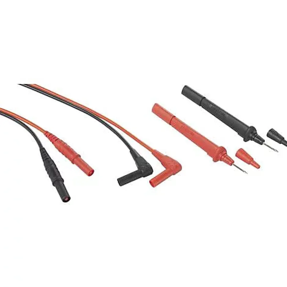 VC801 Cordon de mesure 4 mm avec pointe de test 1,5 m, CAT III 1000 V, 10 A-Voltcraft