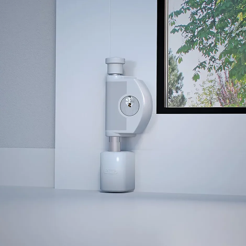 Vérrou de fenêtre coulissante blanc^Abus Online