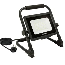 WAINGRO 50W : Projecteur de travail LED SMD 50W avec support de terre et câble 3m-Velamp Hot