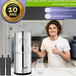 (r) Earth 8.5L Édition Essentielle - système de filtration par gravité pour eau potable^Weeplow Hot