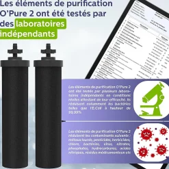 (r) Venus 5.6L Édition Essentielle - système de filtration par gravité pour eau potable-Weeplow Best