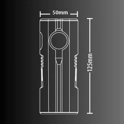 - Baladeuse LED pliable, Rechargeable USB, 200 lumens - BL200RUSB-Xanlite Outlet