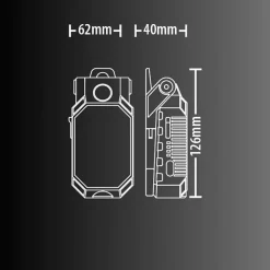 - Baladeuse LED Rechargeable USB-C, 5 modes d'éclairage, 450 lumens - BL700R-Xanlite Discount