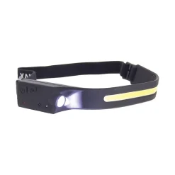 - Lampe frontale LED rechargeable, USB 300 lumens, sensor intégré - FR450SSTRIP-Xanlite Discount