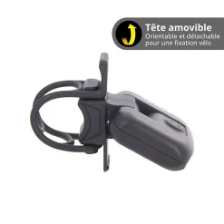 - Lampe frontale LED 2 en 1 pour vélo rechargeable USB, 170 Lumens - FR200VEL^Xanlite Outlet